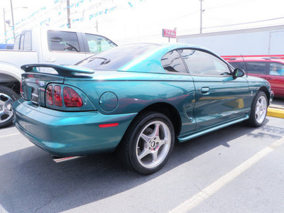 ford mustang svt cobra 1997 green coupe gasoline v8 dohc rear wheel drive 5 speed manual 32401