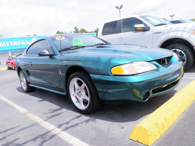 ford mustang svt cobra 1997 green coupe gasoline v8 dohc rear wheel drive 5 speed manual 32401