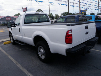 ford f 250 super duty 2008 white pickup truck xl diesel 8 cylinders rear wheel drive automatic with overdrive 32401