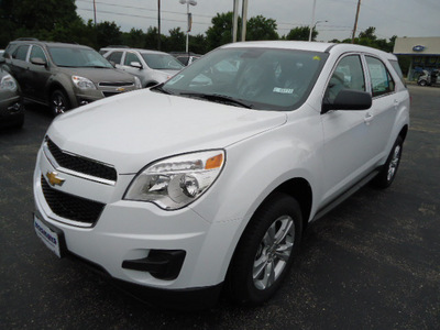 chevrolet equinox 2012 white ls flex fuel 4 cylinders front wheel drive automatic 60007