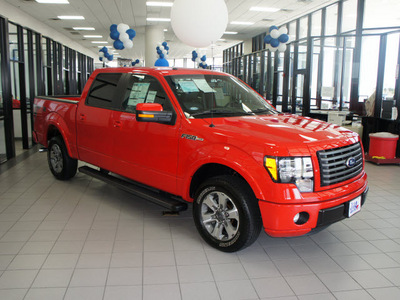 ford f 150 2011 red fx2 flex fuel 8 cylinders 2 wheel drive automatic 76108