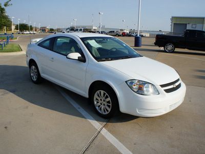 chevrolet cobalt 2010 white coupe lt gasoline 4 cylinders front wheel drive automatic 76108