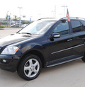 mercedes benz m class 2007 black suv ml500 gasoline 8 cylinders all whee drive automatic 77065