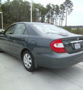toyota camry 2002 gray sedan le gasoline 4 cylinders front wheel drive automatic 75503