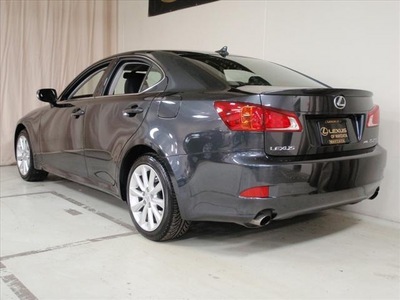 lexus is 250 2009 dk  gray sedan awd gasoline 6 cylinders all whee drive 6 speed automatic 55391