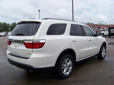 dodge durango 2012 white suv gasoline 6 cylinders all whee drive not specified 44024