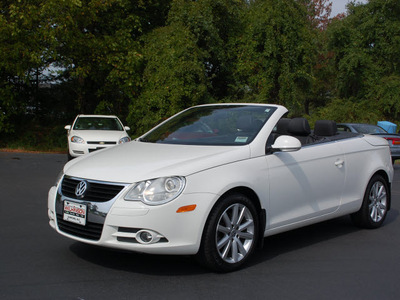volkswagen eos 2008 white gasoline 4 cylinders front wheel drive automatic 27330