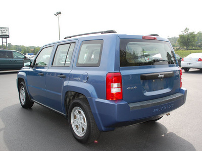 jeep patriot 2007 blue suv sport gasoline 4 cylinders 4 wheel drive automatic 27330