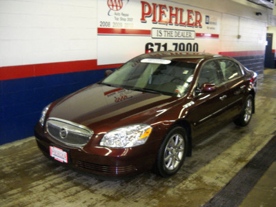 buick lucerne 2007 maroon sedan cxl gasoline 6 cylinders front wheel drive automatic 14580