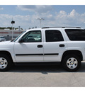 chevrolet tahoe 2005 white suv ls gasoline 8 cylinders rear wheel drive automatic with overdrive 77388