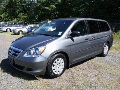 honda odyssey 2007 gray van lx gasoline 6 cylinders front wheel drive automatic with overdrive 08902