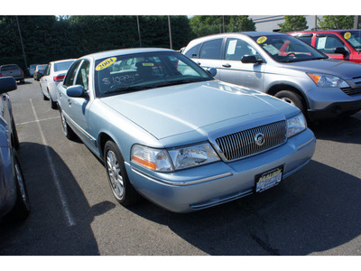 mercury grand marquis 2004 lt  blue sedan gs gasoline 8 cylinders rear wheel drive automatic with overdrive 08902
