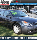 nissan altima 2009 gray sedan s gasoline 4 cylinders front wheel drive automatic 07702