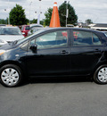 toyota yaris 2009 black hatchback s gasoline 4 cylinders front wheel drive automatic 98371