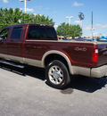 ford f 250 super duty 2008 brown lariat gasoline 8 cylinders 4 wheel drive automatic with overdrive 46168