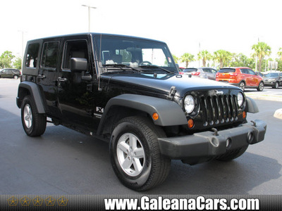 jeep wrangler unlimited 2008 black suv x gasoline 6 cylinders 2 wheel drive automatic 33912