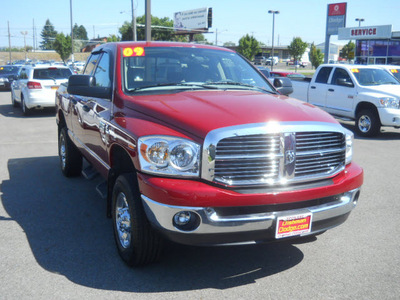 dodge ram 2500 2009 dk  red slt diesel 6 cylinders 4 wheel drive automatic with overdrive 99212