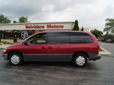 dodge grand caravan 1996 red van gasoline v6 front wheel drive automatic 61008