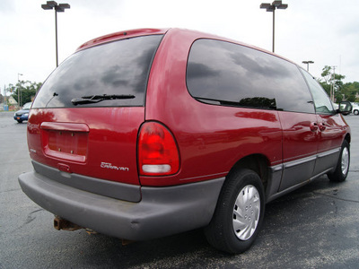 dodge grand caravan 1996 red van gasoline v6 front wheel drive automatic 61008