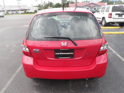 honda fit 2008 red hatchback gasoline 4 cylinders front wheel drive 5 speed manual 32401