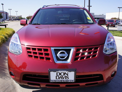 nissan rogue 2010 red suv sl gasoline 4 cylinders front wheel drive automatic with overdrive 76018