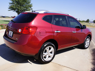 nissan rogue 2010 red suv sl gasoline 4 cylinders front wheel drive automatic with overdrive 76018