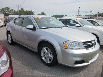 dodge avenger 2011 silver sedan mainstreet gasoline 4 cylinders front wheel drive automatic 62863