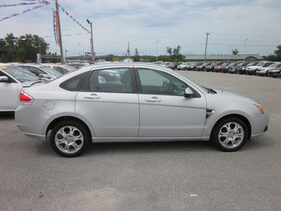 ford focus 2008 silver sedan ses gasoline 4 cylinders front wheel drive automatic with overdrive 62863