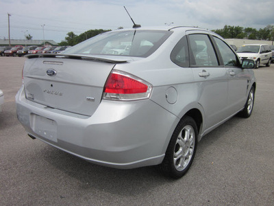 ford focus 2008 silver sedan ses gasoline 4 cylinders front wheel drive automatic with overdrive 62863