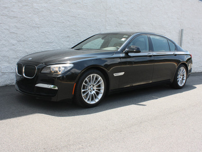 bmw 7 series 2010 black sedan 750li gasoline 8 cylinders rear wheel drive automatic 27616