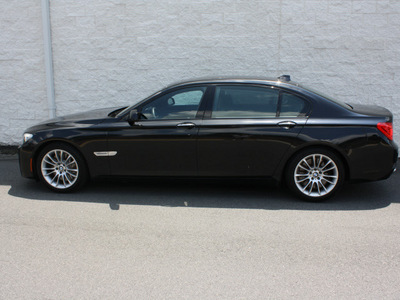 bmw 7 series 2010 black sedan 750li gasoline 8 cylinders rear wheel drive automatic 27616