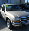 ford ranger 1998 beige pickup truck xlt gasoline 4 cylinders rear wheel drive 4 speed with overdrive 99212