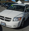 dodge caliber 2007 white wagon se gasoline 4 cylinders front wheel drive automatic 99212