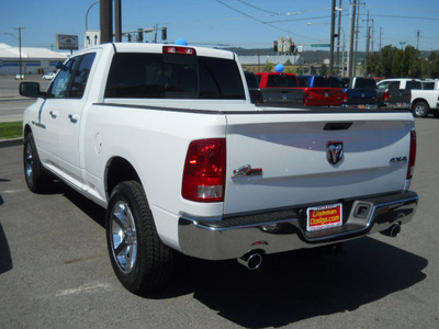 ram ram pickup 1500 2011 bright wht big horn gasoline 8 cylinders 4 wheel drive 5 speed automatic 99212