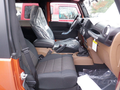 jeep wrangler 2011 orange suv sahara gasoline 6 cylinders 4 wheel drive 6 speed manual 08844