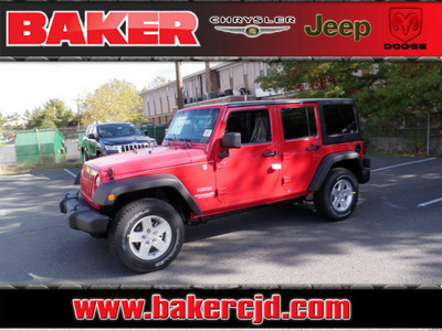 jeep wrangler unlimited 2011 red suv sport gasoline 6 cylinders 4 wheel drive automatic with overdrive 08844