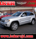 jeep grand cherokee 2011 silver suv overland gasoline 8 cylinders 4 wheel drive automatic with overdrive 08844