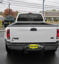ford f 350 super duty 2004 white lariat diesel 8 cylinders 4 wheel drive automatic 07060