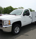 chevrolet silverado 2500hd 2010 white utility gasoline 8 cylinders 2 wheel drive automatic 07712