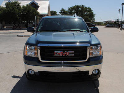 gmc sierra 1500 2008 blue pickup truck sle gasoline 8 cylinders 2 wheel drive automatic 76087