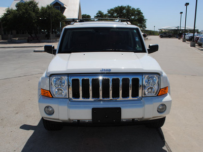 jeep commander 2008 white suv limited gasoline 8 cylinders 4 wheel drive automatic 76087