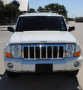 jeep commander 2008 white suv limited gasoline 8 cylinders 4 wheel drive automatic 76087