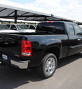 gmc sierra 1500 2011 onyx black pickup truck sle flex fuel 8 cylinders 2 wheel drive automatic 76087