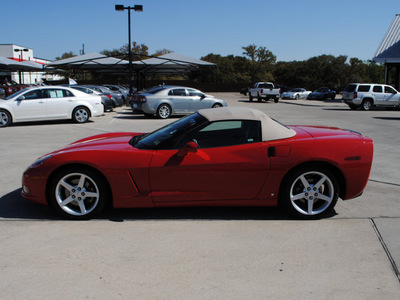 chevrolet corvette 2007 red gasoline 8 cylinders rear wheel drive 6 speed manual 76087