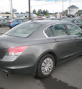 honda accord 2009 gray sedan lx gasoline 4 cylinders front wheel drive automatic 13502