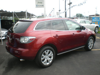 mazda cx 7 2008 red suv gasoline 4 cylinders automatic 13502