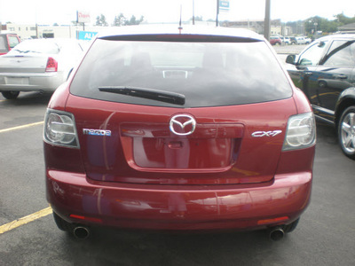 mazda cx 7 2008 red suv gasoline 4 cylinders automatic 13502