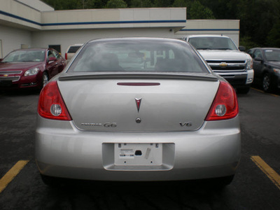 pontiac g6 2008 silver sedan gasoline 6 cylinders front wheel drive automatic 13502