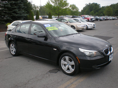 bmw 528xi 2008 black sedan gasoline 6 cylinders all whee drive automatic 13502