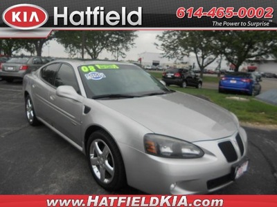 pontiac grand prix 2008 silver sedan gasoline 8 cylinders front wheel drive shiftable automatic 43228